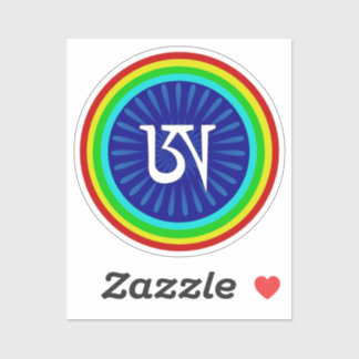 Dzogchen Symbol Tibetan Buddhism Klistermärken