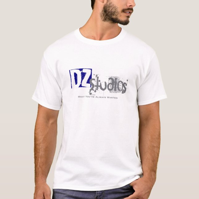 DZStudiosLogo skräddarsy DZStudiosLogoBack - T-shirt (Framsida)