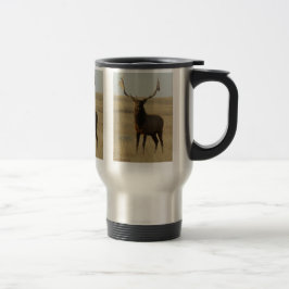 E13 Bull Elk Grass in Horn Resemugg