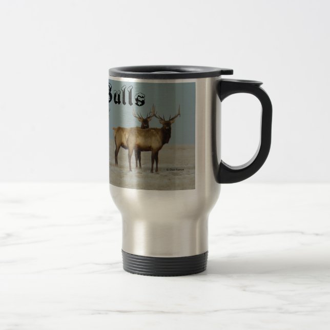 E18 Bull Elk Winter Bulls Resemugg (Höger)