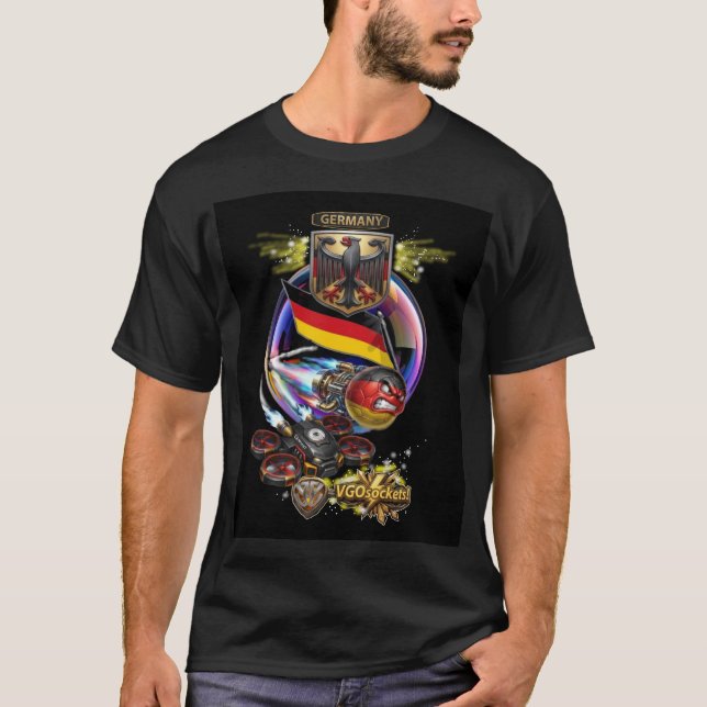 E1-Tyskland T Shirt (Framsida)