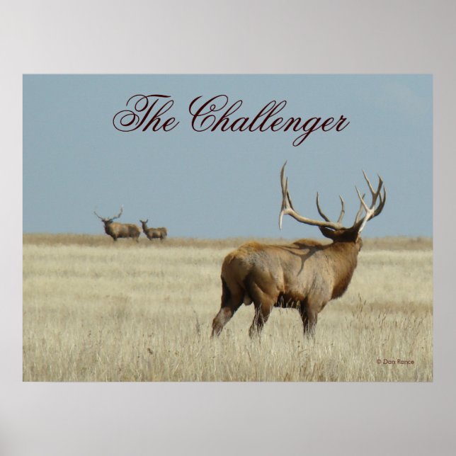 E20 Elkron Challengeren Poster (Framsidan)