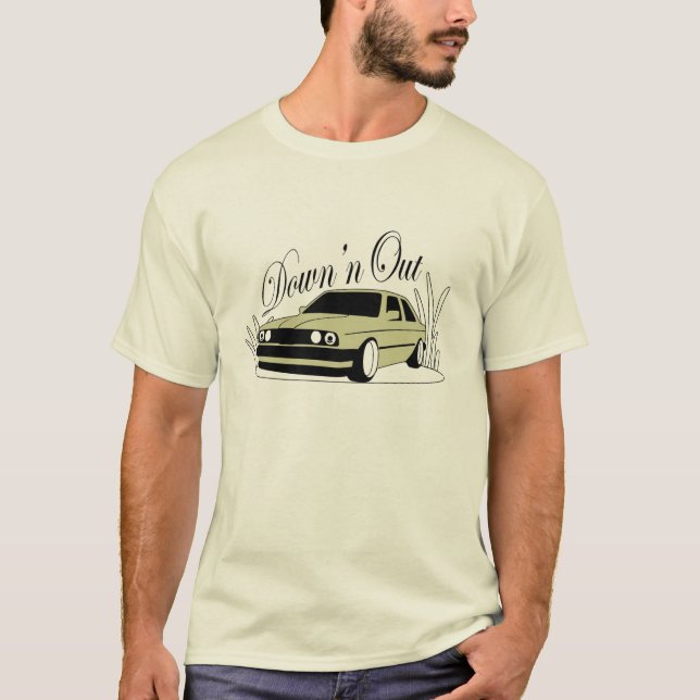E30 besegrar 'n ut tee (Framsida)