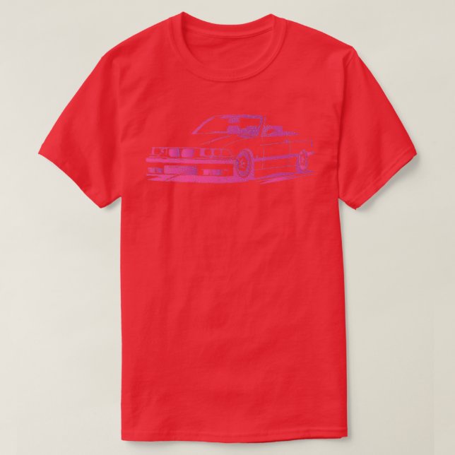 E36 Konvertibel gåva T Shirt (Design framsida)