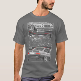 E36 Sport Car Illustratio Perfect Gift T Shirt