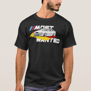 E39 5-serien mest önskad tysk Flagga T Shirt