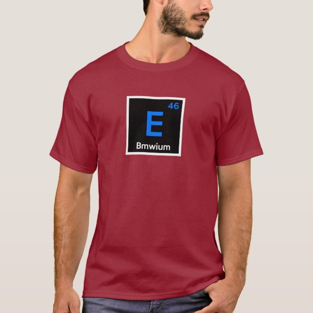 e46 periodisk -2- t shirt (Framsida)