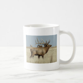 E4 Bull Elk Herd Master Kaffemugg