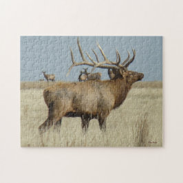 E4 Bull Elk Pussel