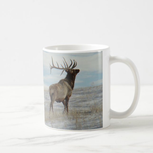 E57 Elk Tjurbock Lucky 13 tjur Kaffemugg (Höger)