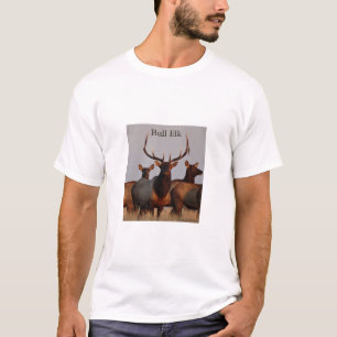 E66 Elkbulle och kor T Shirt