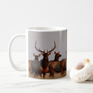 E66 Elkstut och kor Kaffemugg
