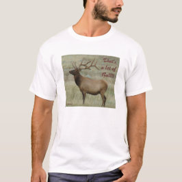 E8 Bull Elk in Velvet T-shirt