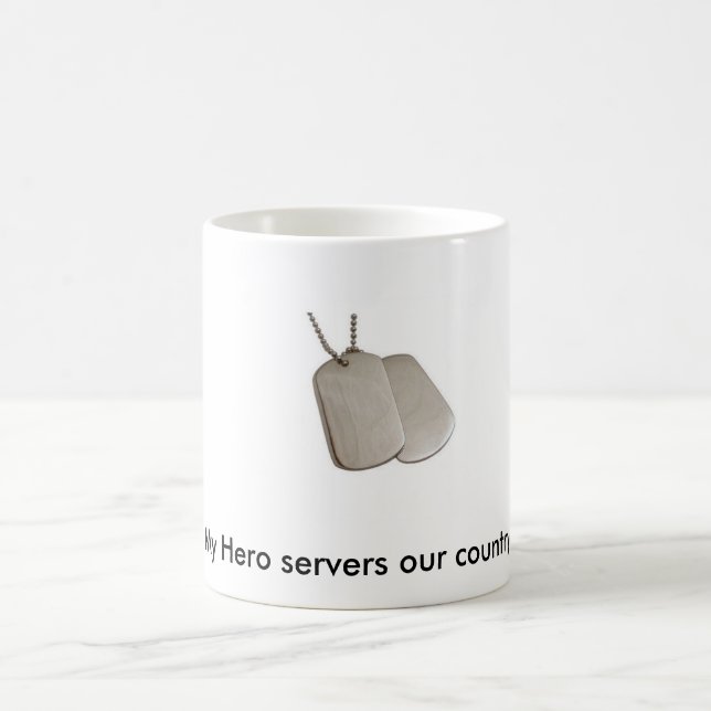 E9060b min hjälteserveror vårt land kaffemugg (Center)