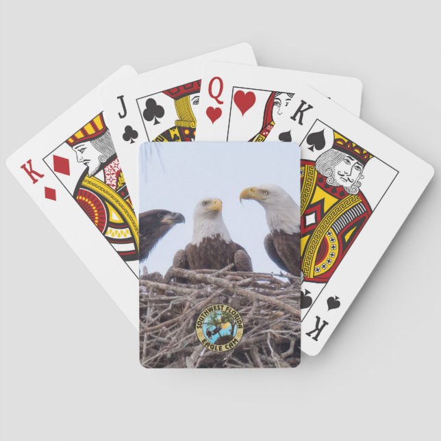 E9 Harriet & M som leker kort Kortlek (Baksidan)