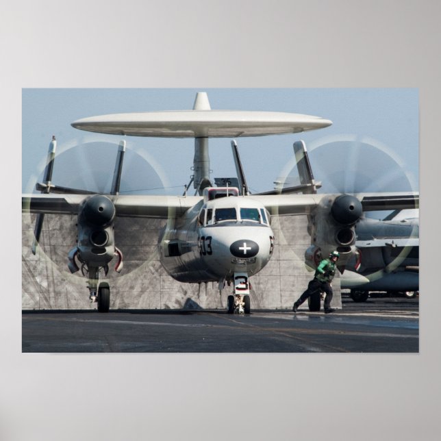E-2C Hawkeye Poster (Framsidan)