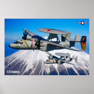 E-2C HAWKEYE POSTER