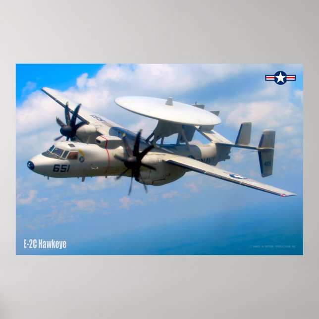 E-2C HAWKEYE POSTER (Framsidan)