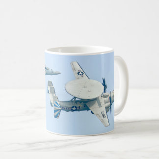 E-2D ADVANCED HAWKEYE och EA-18G GROWLER Kaffemugg