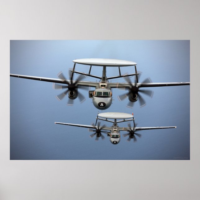 E-2D Hawkeye Poster (Framsidan)