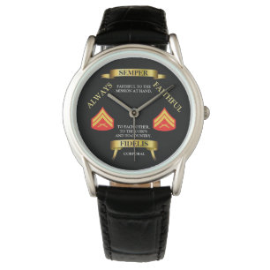 E-4 SEMPER FIDELIS/ALWAYS FAITHFUL ARMBANDSUR