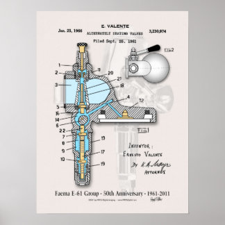 E-61-årsdagen poster 18" x 24"