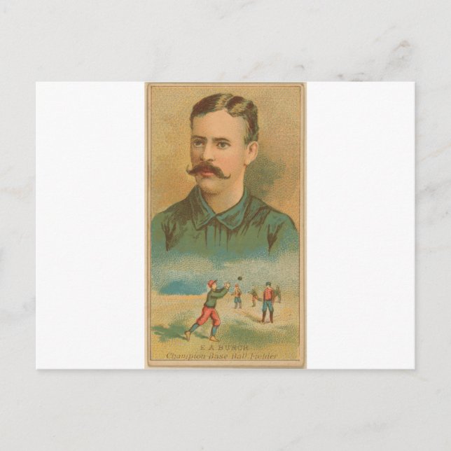 E. A. Burch, Brooklyn Trolley-Dodgers Vykort (Framsida)