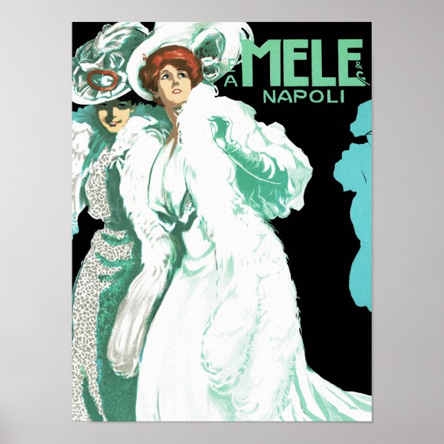 E. A. Mele ~ Women in White Poster (Framsidan)