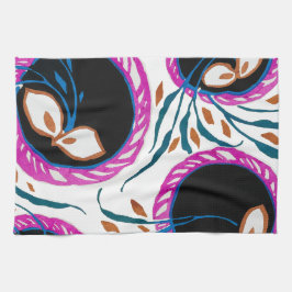 E. A. Séguy Art Nouveau , Botanical Pattern Kökshandduk