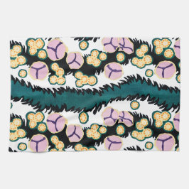 E. A. Séguy , Vintage floral pattern illustration Kökshandduk