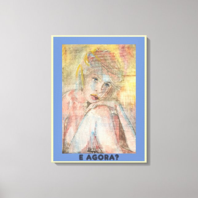 E AGORA? CANVASTRYCK (Framsida)
