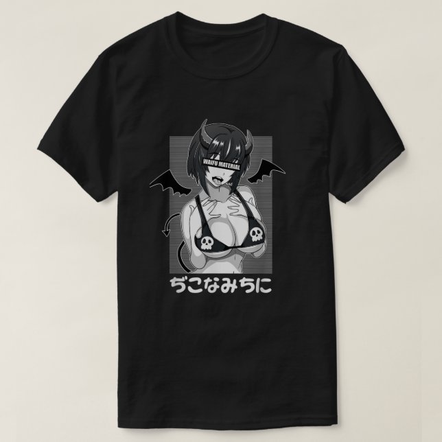 E:\AnhgocUpZZ\Ahegao skifu materialskjorta Dev T Shirt (Design framsida)