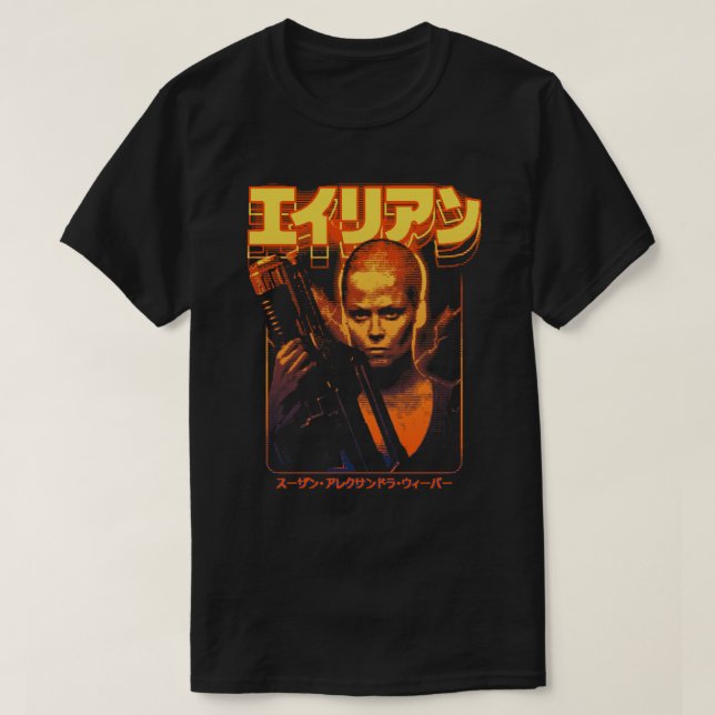 E:\AnhgocUpZZ\Alien 3 Ellen Ripley .png T Shirt (Design framsida)