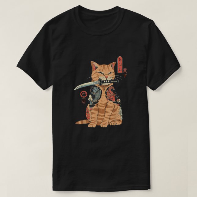 E:\AnhgocUpZZ\Cat Neko Catana Anime Art for Women T Shirt (Design framsida)