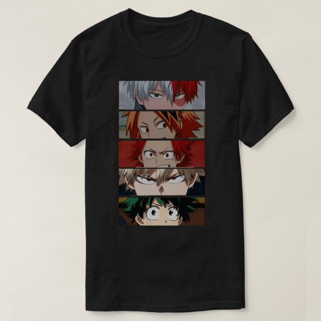 E:\AnhgocUpZZ\Deku Anime Izuku öga .png T Shirt (Design framsida)