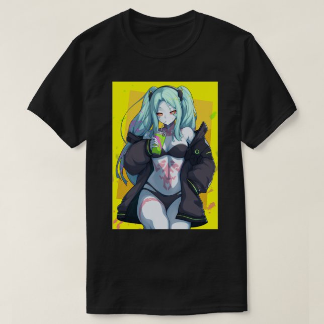 E:\AnhgocUpZZ\Rebecca Cyberpunk Edgerunners Gult T Shirt (Design framsida)