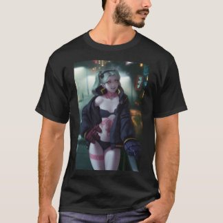 E:\AnhgocUpZZ\Rebecca Cyberpunk Edgerunners loli w T Shirt