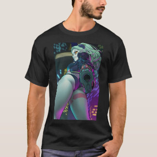 E:\AnhgocUpZZ\Rebecca Edgerunners Cyberpunk waifu T Shirt