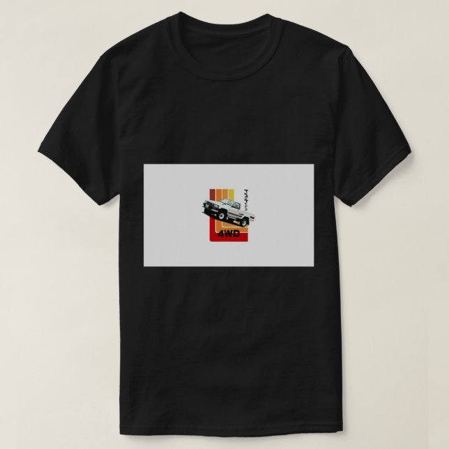 E:\AnhgocUpZZ\Retro 80's Toyota Hilux .png T Shirt (Design framsida)