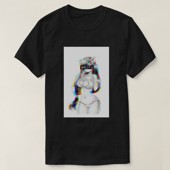 E:\AnhgocUpZZ\Waifu Anime Neko Cat Girl .png T Shirt (Design framsida)