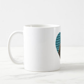 E är avsett för kejsare Tamarin Kaffemugg