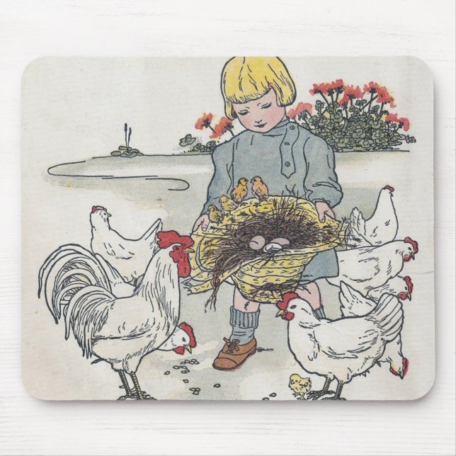E är ett ägg musmatta (Framsidan)