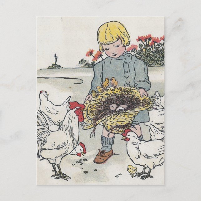 E är ett ägg vykort (Framsida)