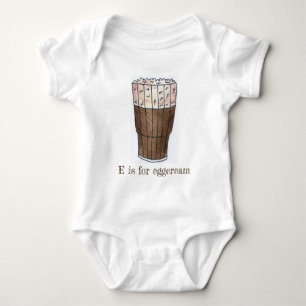 E är för Eggkräm Classic NYC Chocolate Egg Cream Tee Shirt