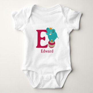 E är för Elefant Personalisera T Shirt