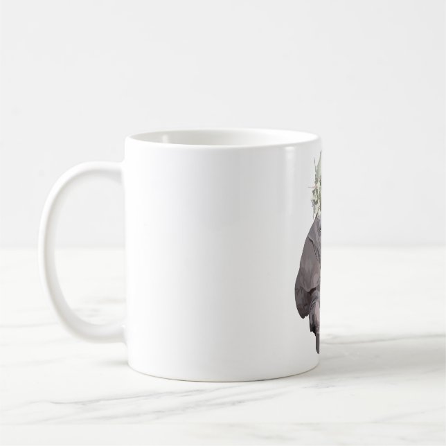 E är för Elephant Kaffemugg (Vänster)