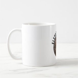 E är för Elephant Keeper Kaffemugg