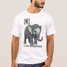 E är för Elephant T-Shirt
