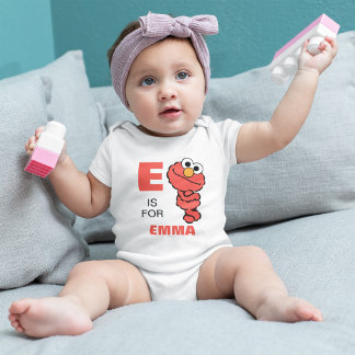 E är för Elmo | Lägg till ditt namn T Shirt
