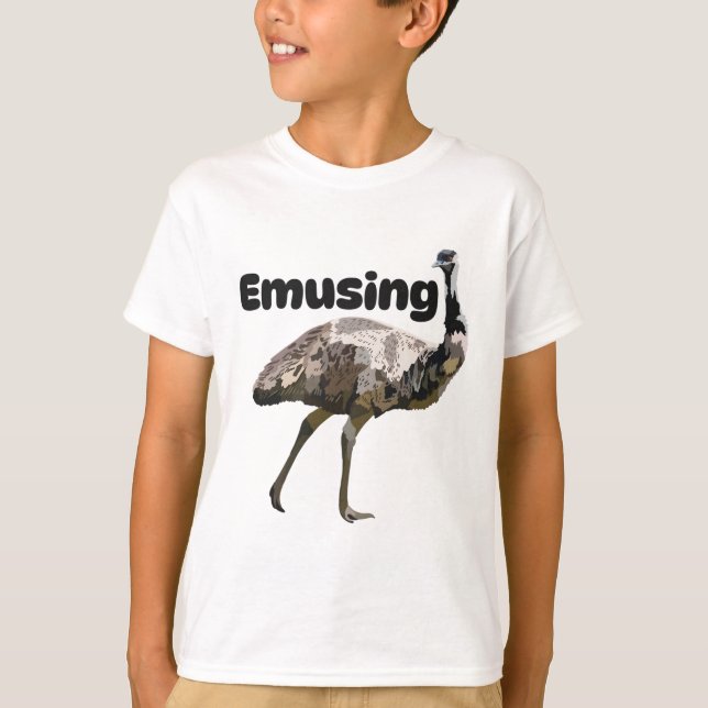 E är till för Emu T Shirt (Framsida)